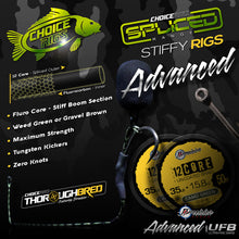 Load image into Gallery viewer, ⭐NEW UFB OPTION⭐ &quot;Thoroughbred&quot; ADVANCED Spliced Stiffy Rigs x3