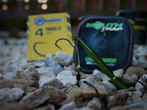 "The Double Chod Rig" J Precision Chod hooks with Doubled 20lb Korda Mouth Trap.